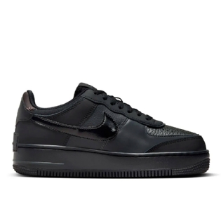 Tênis Feminino Nike Air Force 1 Shadow " Triple Black " Preto