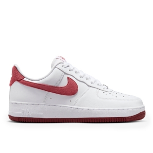 Tênis Feminino Nike Air Force 1 " Adobe " Branco/vermelho