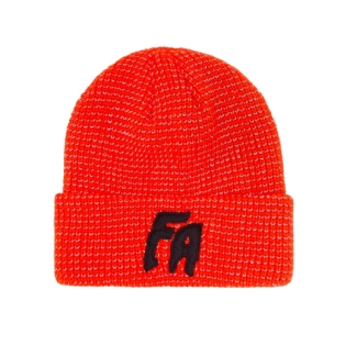 Gorro F.awesome Reflective Waffle Cuff Beanie Laranja