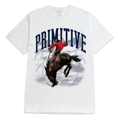 Camiseta Primitive Night Rider Branco