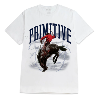 Camiseta Primitive Night Rider Branco