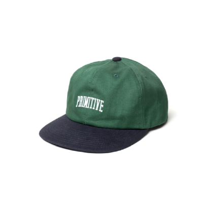 Boné Primitive Mini Collegiate 6 Panel Unstructured Verde