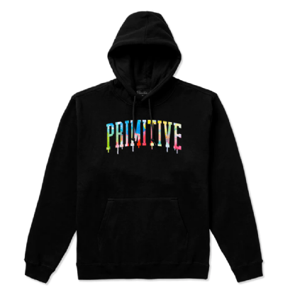 Moletom Primitive Collegiate Drip Preto