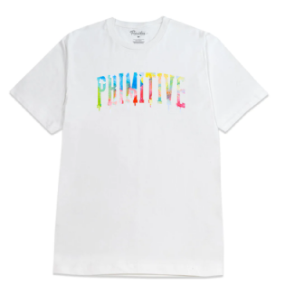 Camiseta Primitive Collegiate Drip Branco