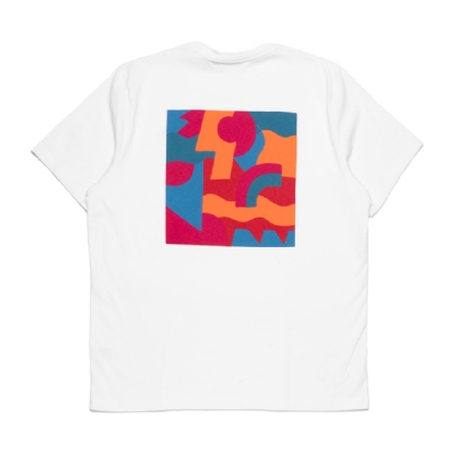 Camiseta Parra Abstract Shapes Branco