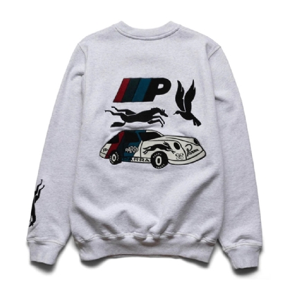 Moletom Parra Racing Team Cinza