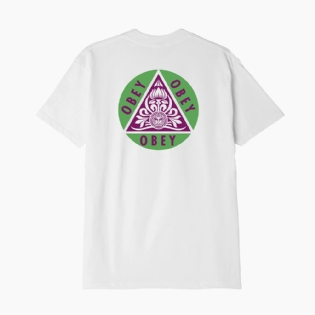 Camiseta Obey Pyramid Branco