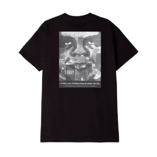 Camiseta Obey Nyc Smog Preto