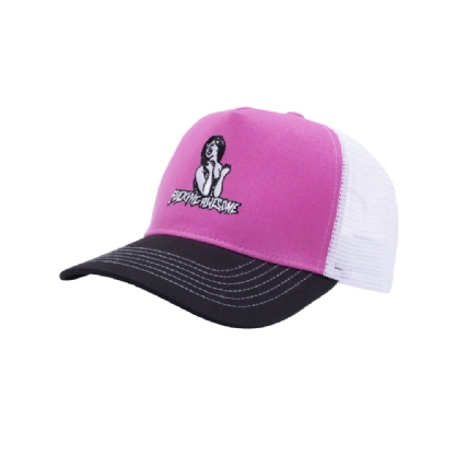 Boné F.awesome We Got Power Snapback Rosa
