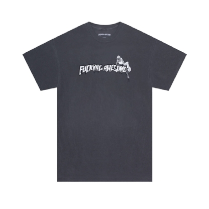 Camiseta F.awesome Muerte Preto