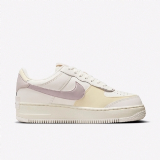 Tênis Nike Feminino Air Force 1 Shadow " Sail Platinum Violet " Bege