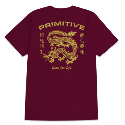 Camiseta Primitive Hydra Vinho