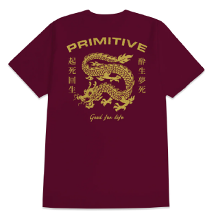 Camiseta Primitive Hydra Vinho