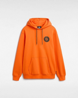 Moletom Vans X Spitifire Wheels Po Laranja