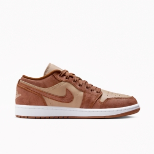 Tênis Feminino Nike Air Jordan 1 Low Se "  Legend Coffee " Marrom