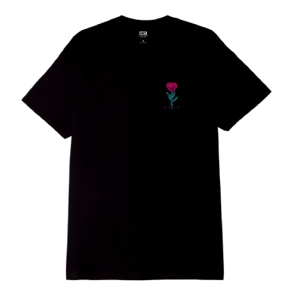 Camiseta Obey Barwire Flower Preto