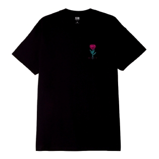 Camiseta Obey Barwire Flower Preto