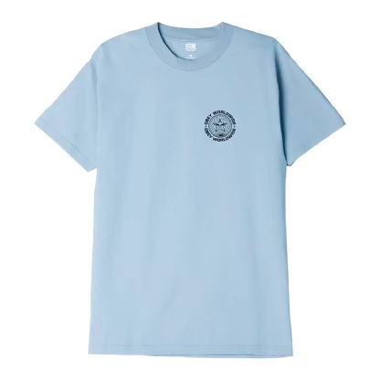 Camiseta Obey Worldwide Globe Azul
