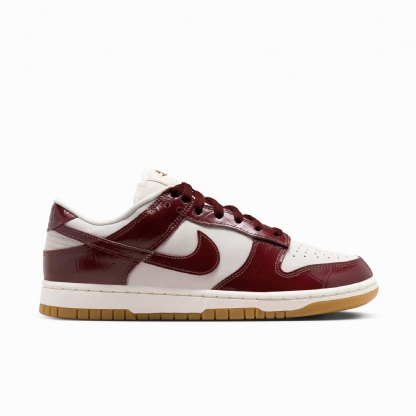 Tênis Nike Feminino Dunk Low Lx ''dark Team Red'' Vinho