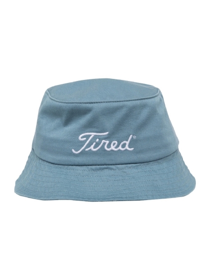 Bucket Tired Golf Logo Azul