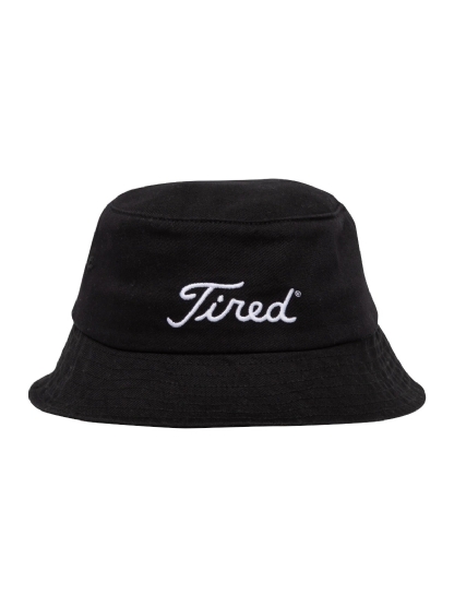 Bucket Tired Golf Logo Preto