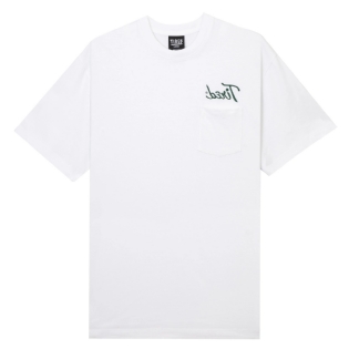 Camiseta Tired Workstation Pocket Branco
