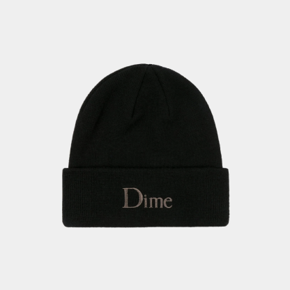 Gorro Dime Classic Wool Fold Preto
