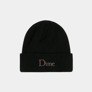 Gorro Dime Classic Wool Fold Preto