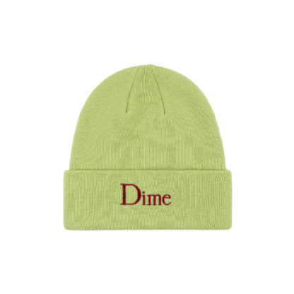 Gorro Dime Classic Wool Fold Verde Lima