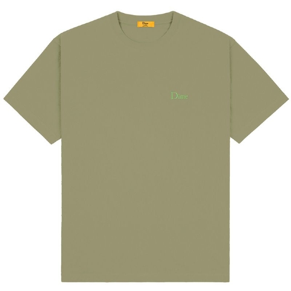 Camiseta Dime Classic Small Logo Verde