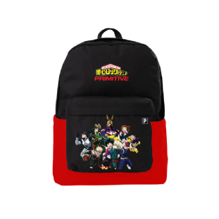 Mochila Primitive Mha Preto/vermelho