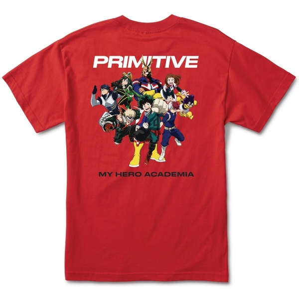 Camiseta Primitive Mha Vermelho