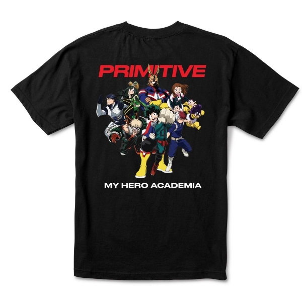 Camiseta Primitive Mha Preto