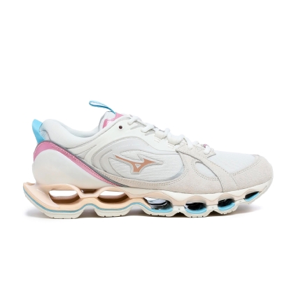 Tenis Mizuno Wave Prophecy B 2 Creme/rosa