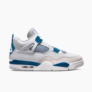 Tênis Nike Air Jordan 4  Retro Azul/branco