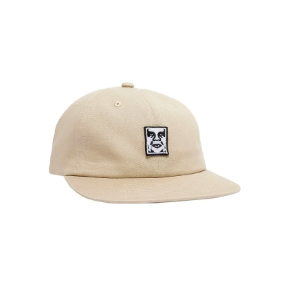 Boné Obey Icon Patch Panel Strapback Bege