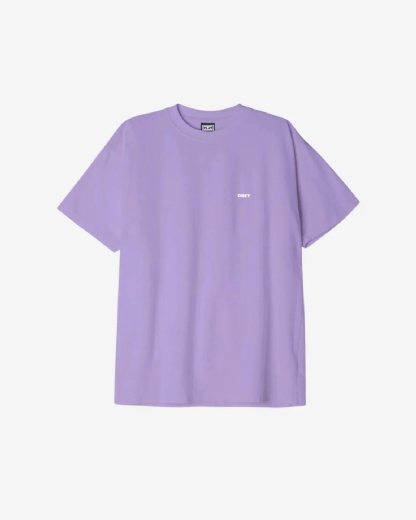 Camiseta Obey Bold Icon Heavyweight Lilás