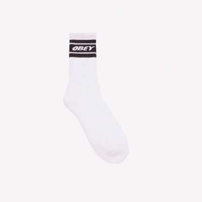 Meia Obey Cooper Ii Branco/preto