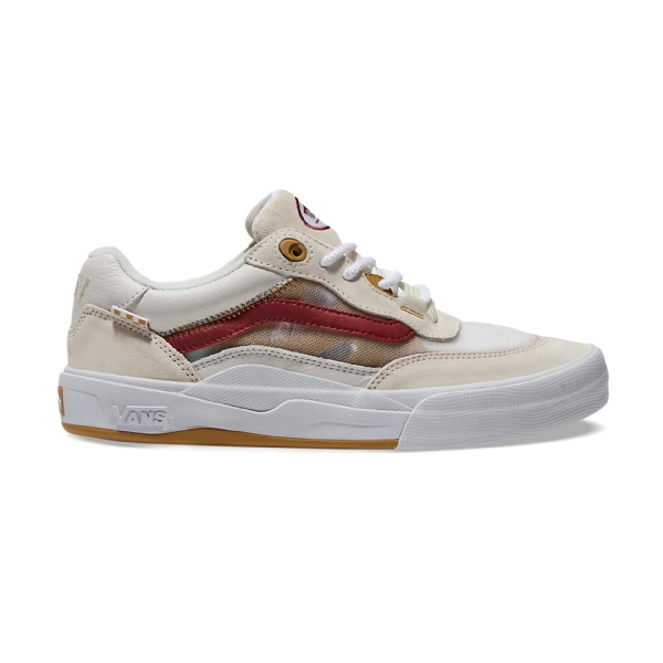 Tênis Vans Wayvee Tan/white Branco/vinho