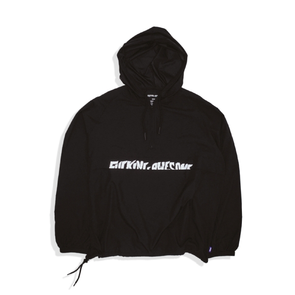 Jaqueta F.awesome Cut Off Logo Anorak Pullover Preto