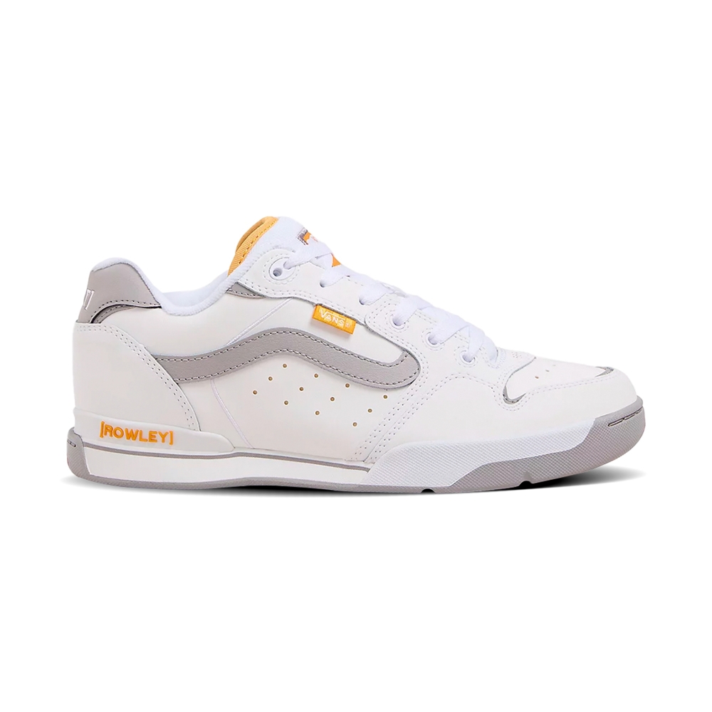 Tênis Vans  Rowley Xlt Branco/amarelo