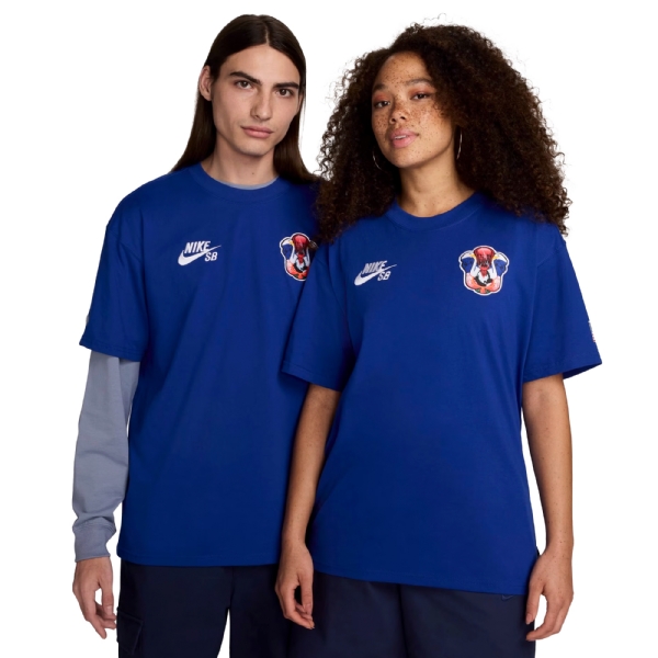 Camiseta Nike Sb Olimpiadas Paris 2024 Usa Azul