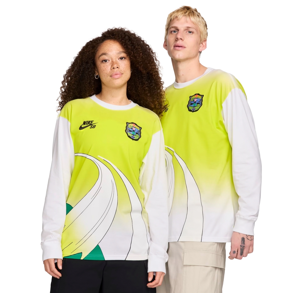 Camiseta Manga Longa Chameleon Nike Sb Olimpiadas Paris 2024