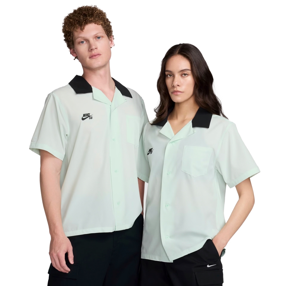 Camiseta Bowler Chameleon Nike Sb Olimpiadas Paris 2024 Verde água