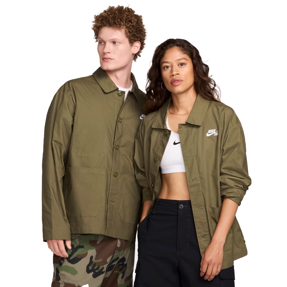 Jaqueta Nike Sb Olimpiadas Paris 2024 Verde Oliva