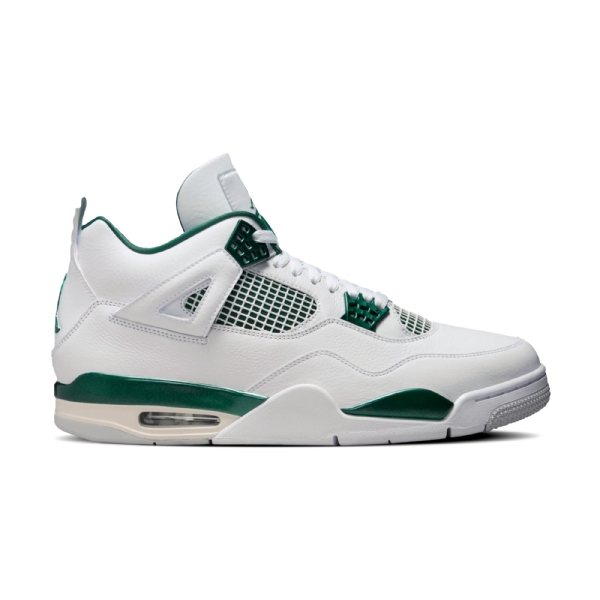 Tênis Nike Air Jordan 4  Retro Branco/verde