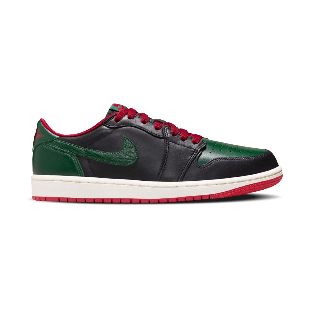 Tênis Feminino Nike Air Jordan 1 Low Verde/vermelho