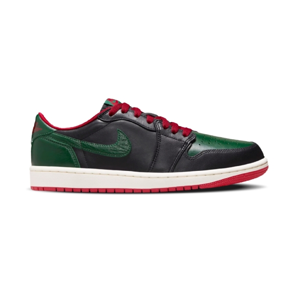 Tênis Feminino Nike Air Jordan 1 Low Verde/vermelho