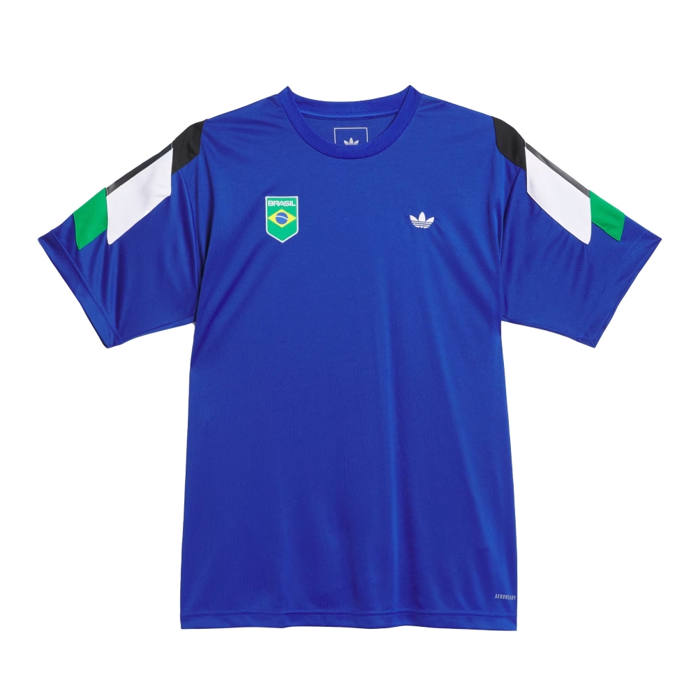 Camisa Adidas Brasil Power Of Three Azul