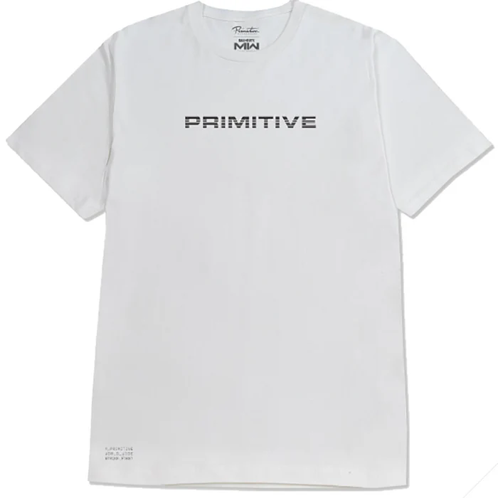 Camiseta Primitive X Call Of Duty "ghost" Branco